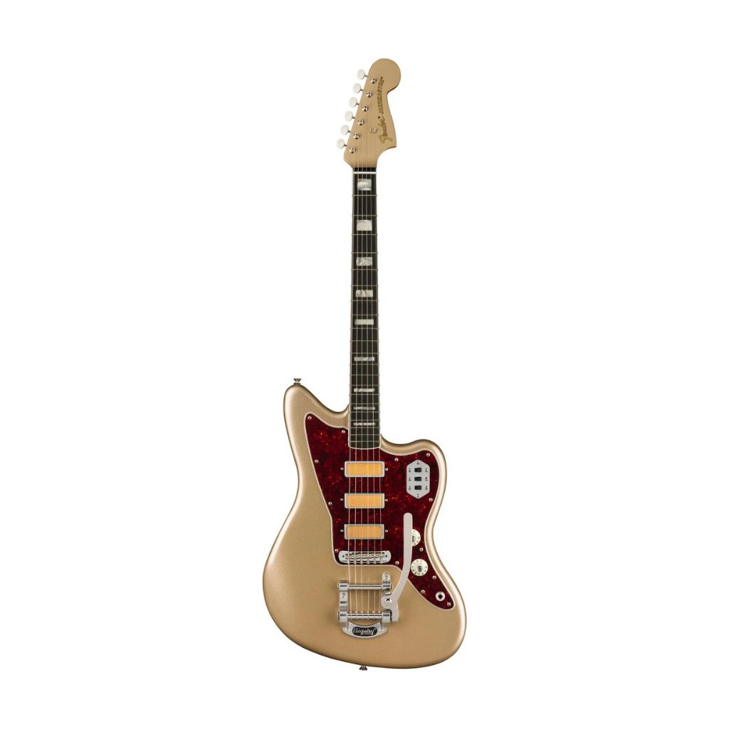 Fender Gold Foil Jazzmaster Electric Guitar