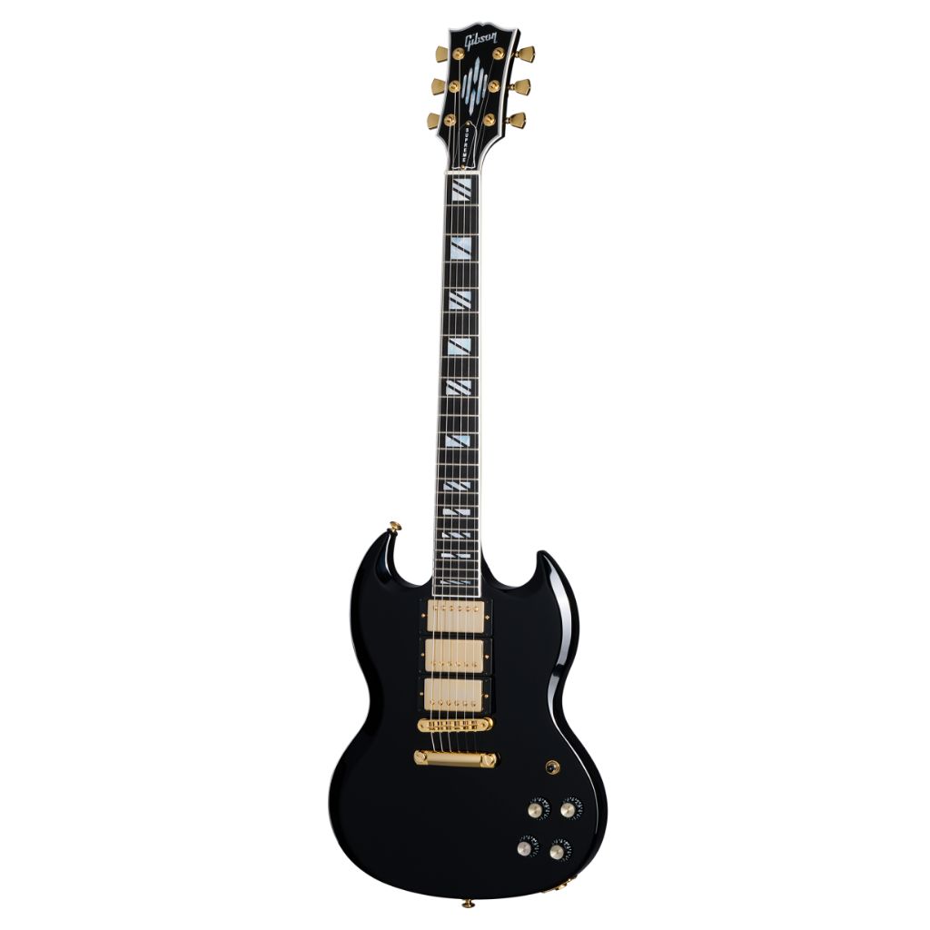 Gibson SG Supreme 3 Pickup Ebony Electric Guitar