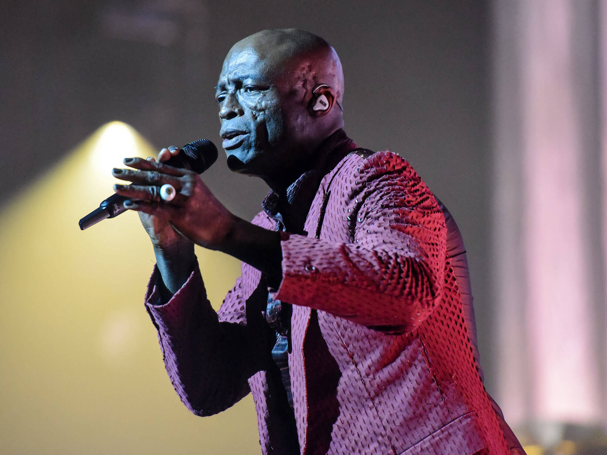 Seal performing live