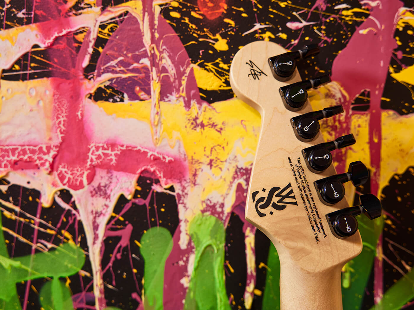 Sean Long of While She Sleeps' Charvel Signature Guitar